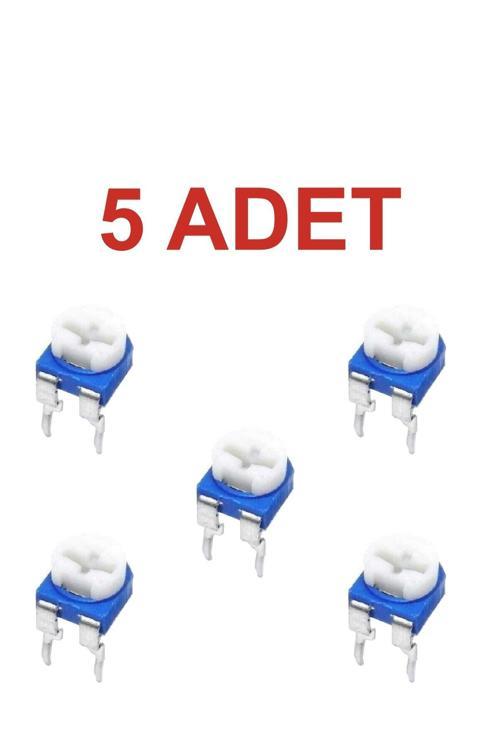 5 Adet 10K Trimpot - Wh06 Pcb Tip