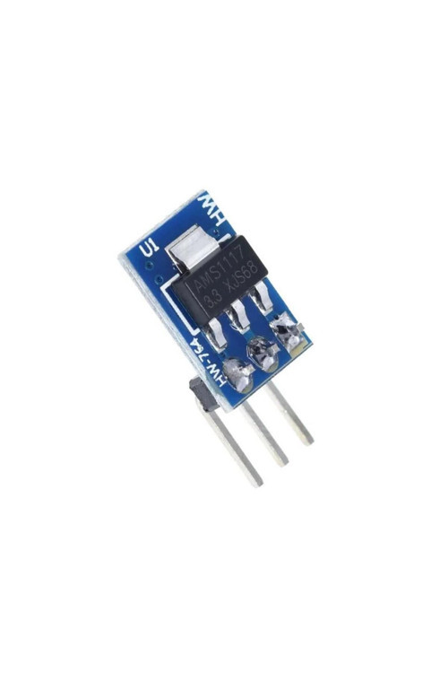 Ams1117 3.3 V Regülatör Kartı 3V3 Step- Down Güç Kaynağı Modülü Dikey