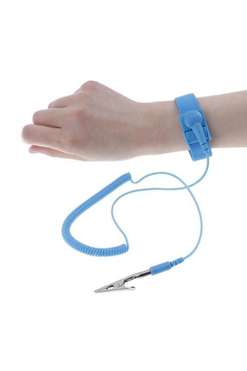 Antistatik Bileklik Topraklama Kablosu Esd Wrist Strap 1.5 M