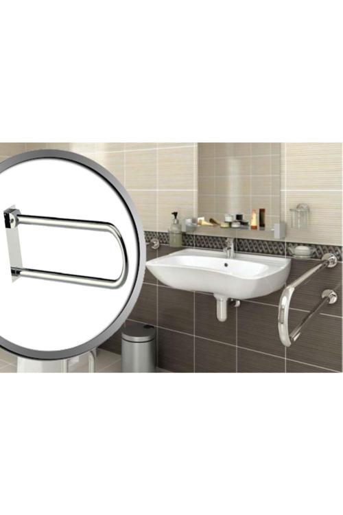 Dpp Engelli Tutunma Barı Klozet-Lavabo Yanı Mafsallı-Katlanır