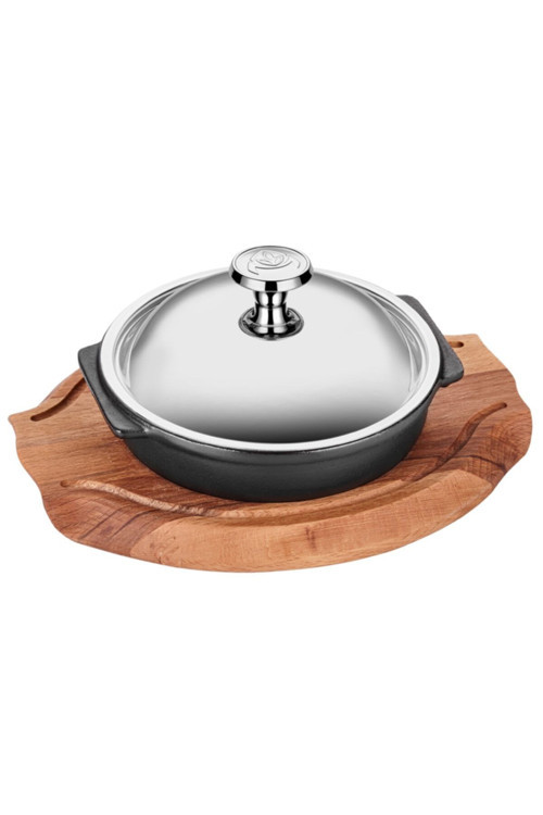 Döküm Demir Güveç 16Cm +P.Kapak +Nihale