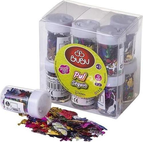 Renkli Pul 6 Renk 6 Gram (12 Li Paket) Pl0001