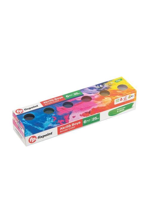 Akrilik Boya 6 Lı Renk 25 Ml P-6942