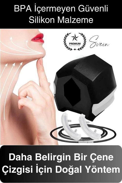 Çene Kası Topu Gıdı Azaltıcı Egzersiz Aleti ve Yanak İnceltici Fitness Jawline Silikon Sıkılaştırma