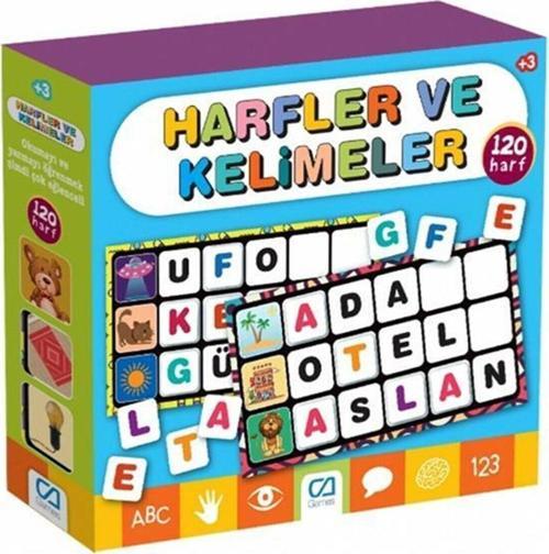 Harfler ve Kelimeler Eğitici Oyun 5129
