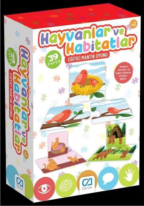 Hayvanlar ve Habitatlar 39 Parça 153.01.343