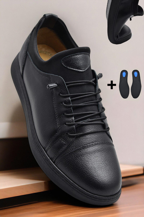 TAB400 Ortopedik Taban Hakiki Deri Erkek Ayakkabı Casual Günlük Erkek Ayakkabı