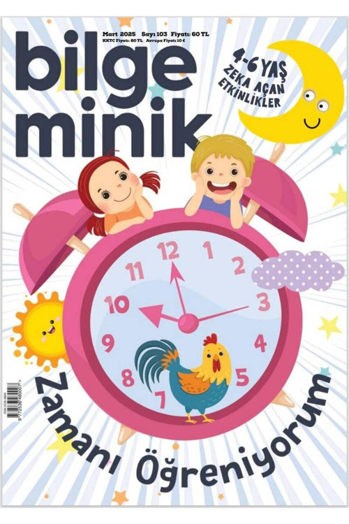 Ketebe Yayınları Bilge Minik Dergi Mart 2025 (3-6 Yaş)