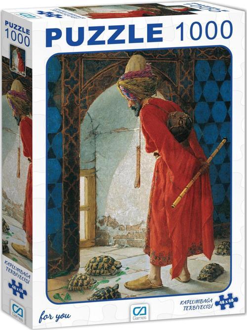 Ca Puzzle 1000 Parça Kaplumbağa Terbiyecisi 7006