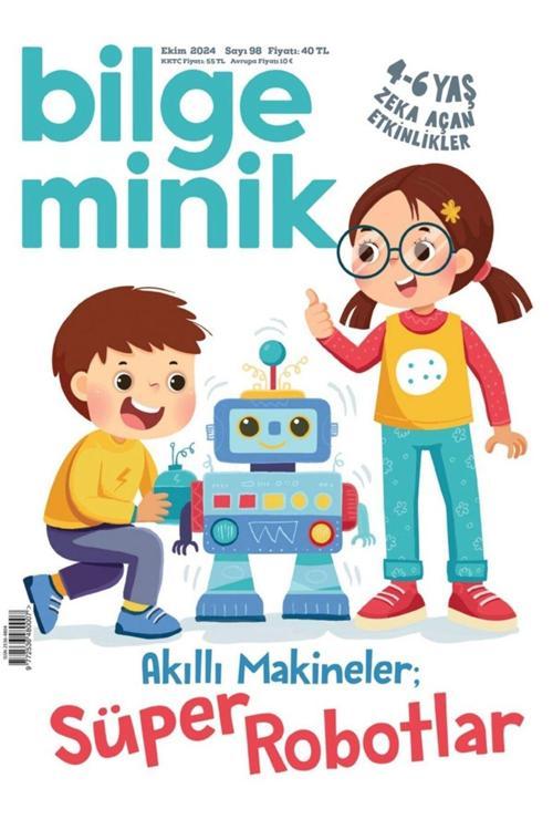 Ketebe Yayınları Bilge Minik Dergi Ekim 2024 (3-6 Yaş)