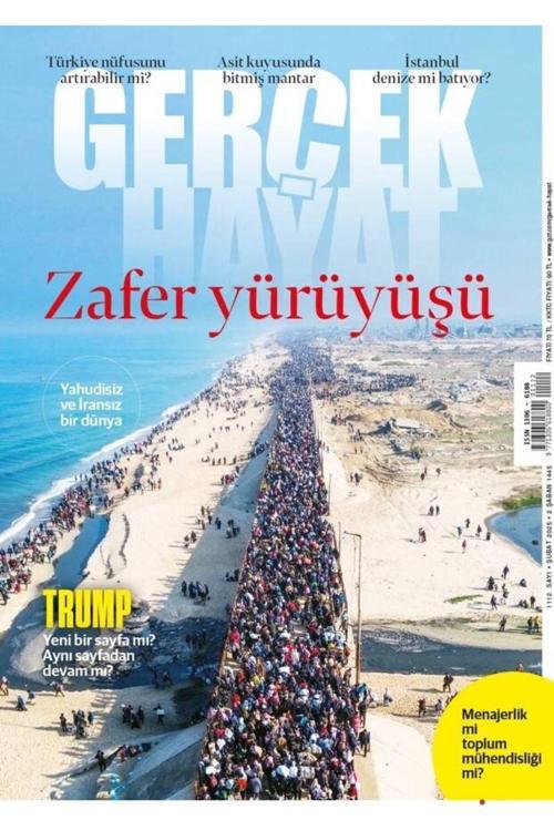 Ketebe Yayınları Gerçek Hayat Dergi 1112.Sayı Şubat 2025