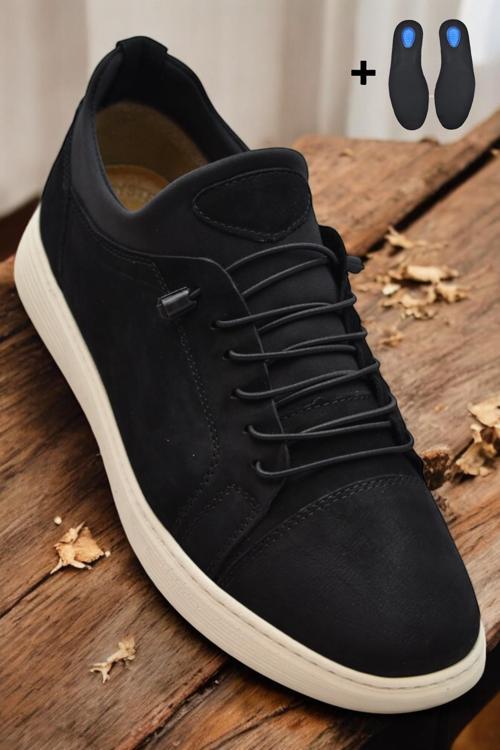 TAB400 Ortopedik Taban Hakiki Deri Erkek Ayakkabı Casual Günlük Erkek Ayakkabı