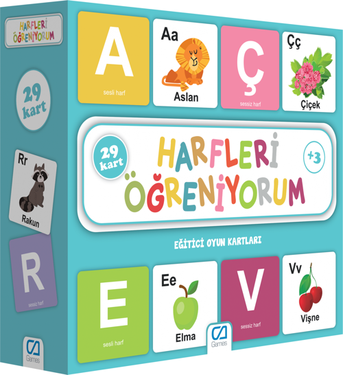 Ca Puzzle Eğitici Harfleri Öğreniyorum 5042