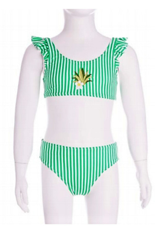 Çocuk Bikini Takımı Yeşil Yeşil 6 - 7 Yaş