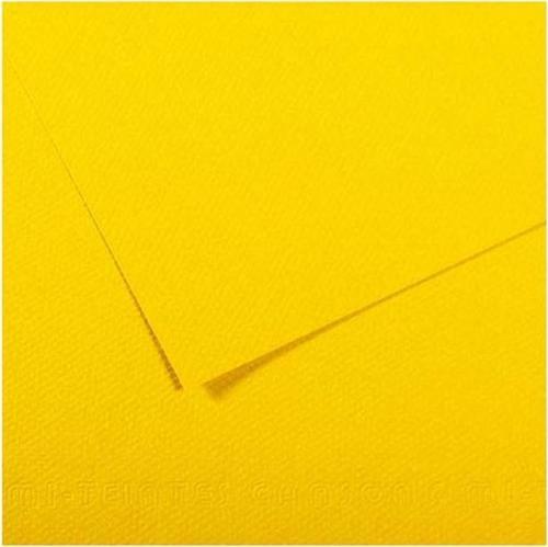 Dokulu Fon Kartonu Mi-Teintes 50X65Cm Sarı 160 Gr 112Ylw 31032S093 (10 Lu Paket)
