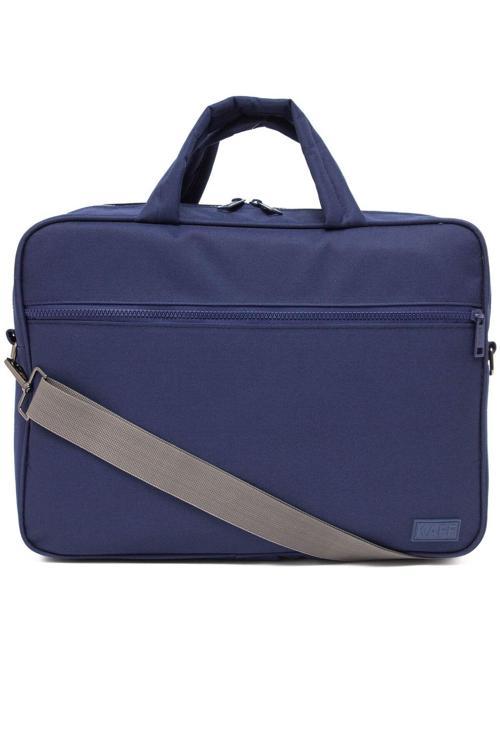 Lacivert Unisex 15.6'' Suya Ve Darbeye Dayanıklı Fonksiyonel Bölmeli Bilgisayar Evrak Laptop Çantası