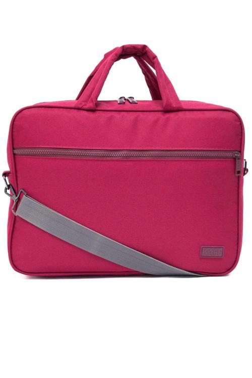 Bordo Unisex 15.6'' Suya Ve Darbeye Dayanıklı Fonksiyonel İç Bölmeli Bilgisayar Evrak Laptop Çantası