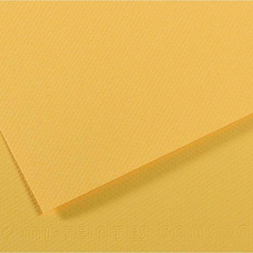 Dokulu Fon Kartonu Sarı Mi-Teintes 50X65Cm 160 Gram Yellow 400 (10 Lu Paket)