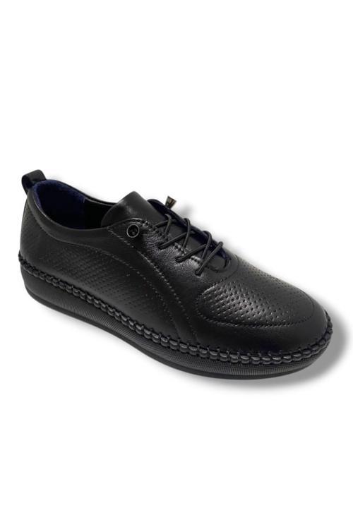 DM 212-25 Hakiki Deri Anatomik Slip On Kadın Ayakkabı