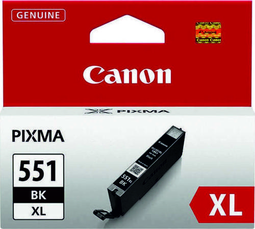 CLI-551Xl Bk Black Siyah Yüksek Kapasiteli Mürekkep Kartuş İp7250 Mx925
