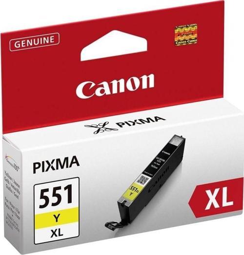CLI-551Xl Y Yellow Sarı Yüksek Kapasiteli Mürekkep Kartuş İp7250 Mx925