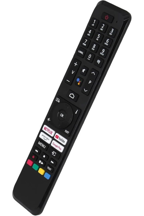 Ct-8563 Netflix- Prime Video-Google Play Tuşlu Led Tv Kumanda Ses Komutlu Mikrofonlu