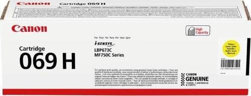 Crg-069H Y Yüksek Kapasiteli Yellow Sarı Orijinal Toner Mf754-752-673