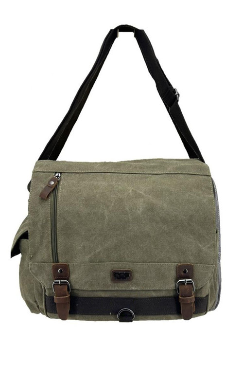 Ççs 31466 Haki Unisex Postacı Omuz Çantası