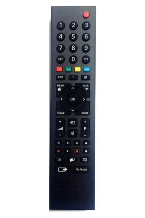 Arçelik Beko 3D Uyumlu Siyah Led Tv Kumandası