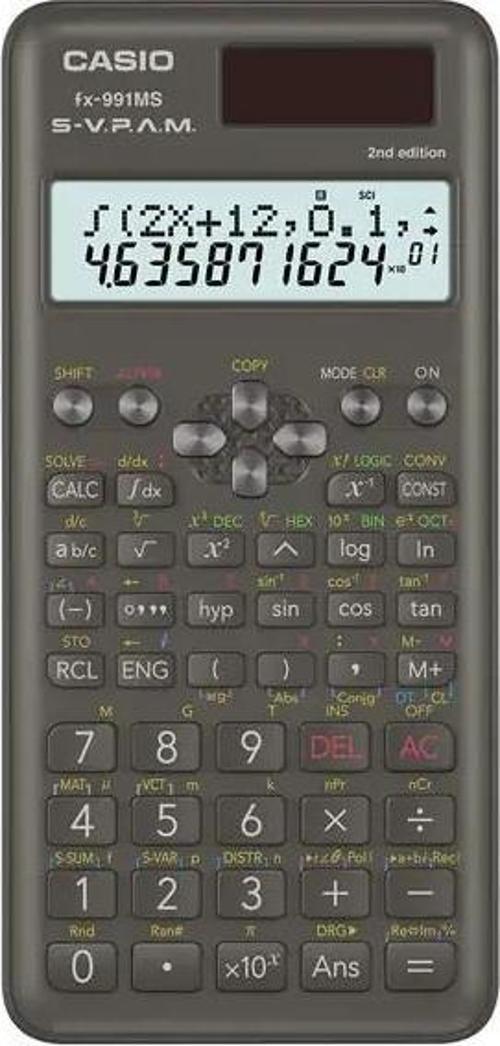Bilimsel Fonksiyonlu Hesap Makinesi Fx-991Ms