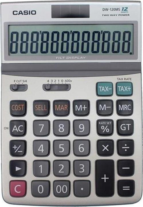Dw-120Ms Oynar Başlıklı 12 Hane Masa Üstü Hesap Makinesi