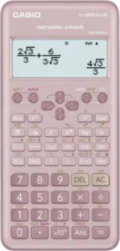 Fx-82Es Plus Pembe Bilimsel Fonksiyonlu Hesap Makinesi 2.Versiyon