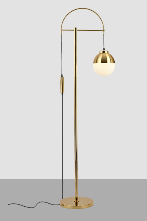 LMD-FR06 Brass Gold Kaplama Metal Lambader