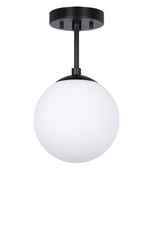 Avz-uk0017 Glop Camlı Salon, Mutfak, Koridor Tekli Sarkıt Tavan Avize