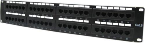 Cod648 48 Port Cat6 Utp Patch Panel