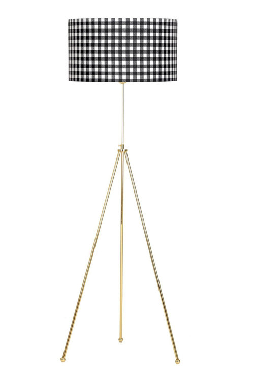Noa Gold Kaplama Tripod Boyu Ayarlanabilir Metal Lambader