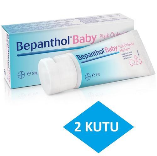 2 KUTU Bepanthol Baby Pişik Önleyici Merhem 50gr