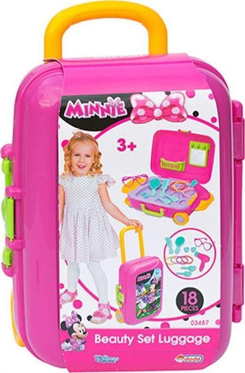 Oyuncak Minnie Mouse Güzellik Set Bavulum 03487