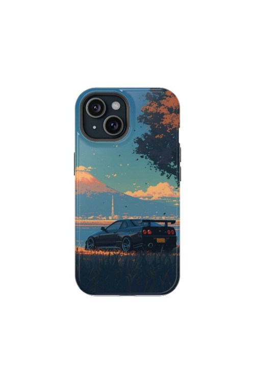iPhone 14 Pro Max Uyumlu Silikon Kılıf - NISSAN SKYLINE