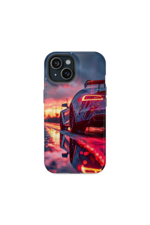 iPhone 12 Pro Uyumlu Silikon Kılıf - SPORT CAR