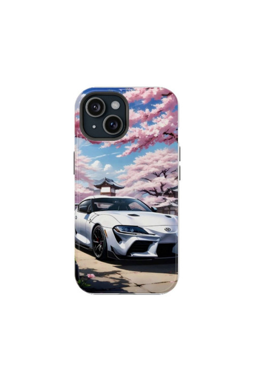 iPhone 14 Plus Uyumlu Silikon Kılıf - TOYOTA SUPRA 3