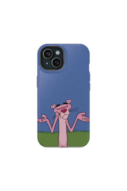 Galaxy M10 Uyumlu Silikon Kılıf - Pembe Panter