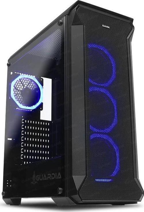 Guardian 4X12Cm Dual Rgb Fan Usb3.0 T-Glass Atx Oyuncu Bilgisayar Kasası DKCHGUARDIAN