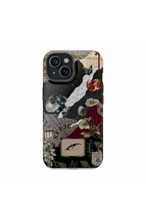 iPhone 13 Pro Max Uyumlu Silikon Kılıf -Ocean Kolaj 2