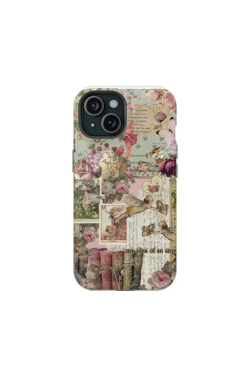iPhone 13 Uyumlu Silikon Kılıf -Angel Kolaj