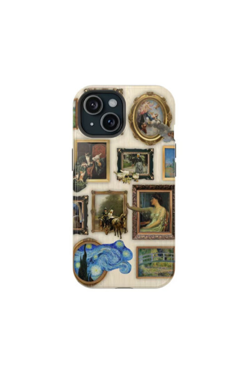 iPhone 12 Mini Silikon Kılıf -Art Kolaj