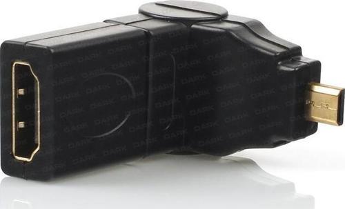Micro Hdmı-Hdmı 270 Derece Dönüştürücü Dk-Hd-Ahdmixm270