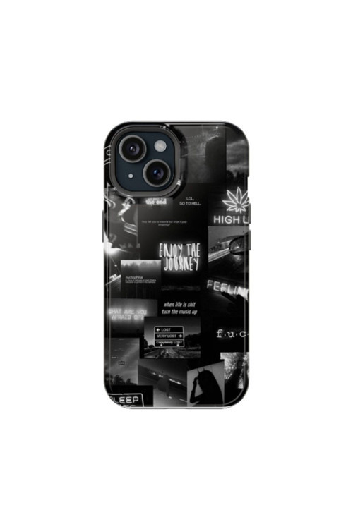 iPhone 11 Pro Max Uyumlu Silikon Kılıf - ENJOY THE JOURNEY