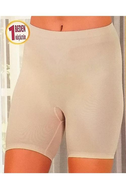 Toparlayıcı Korse Şort - Tayt Ten M