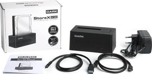 Storex.D12C 3.5"-2.5" Usb 3.2 Gen2 Type-C Sata Hdd Kutu